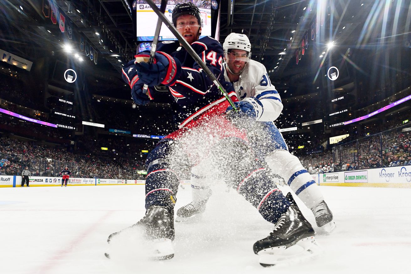 Toronto Maple Leafs v Columbus Blue Jackets
