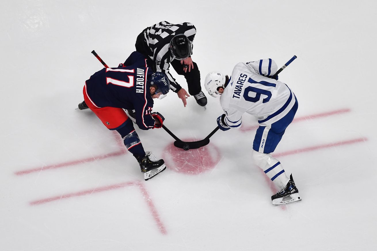 Toronto Maple Leafs v Columbus Blue Jackets