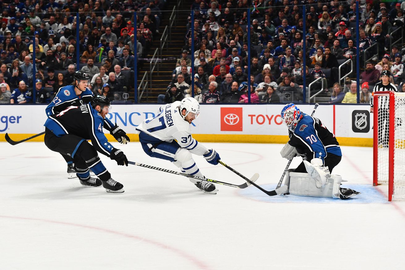 Toronto Maple Leafs v Columbus Blue Jackets