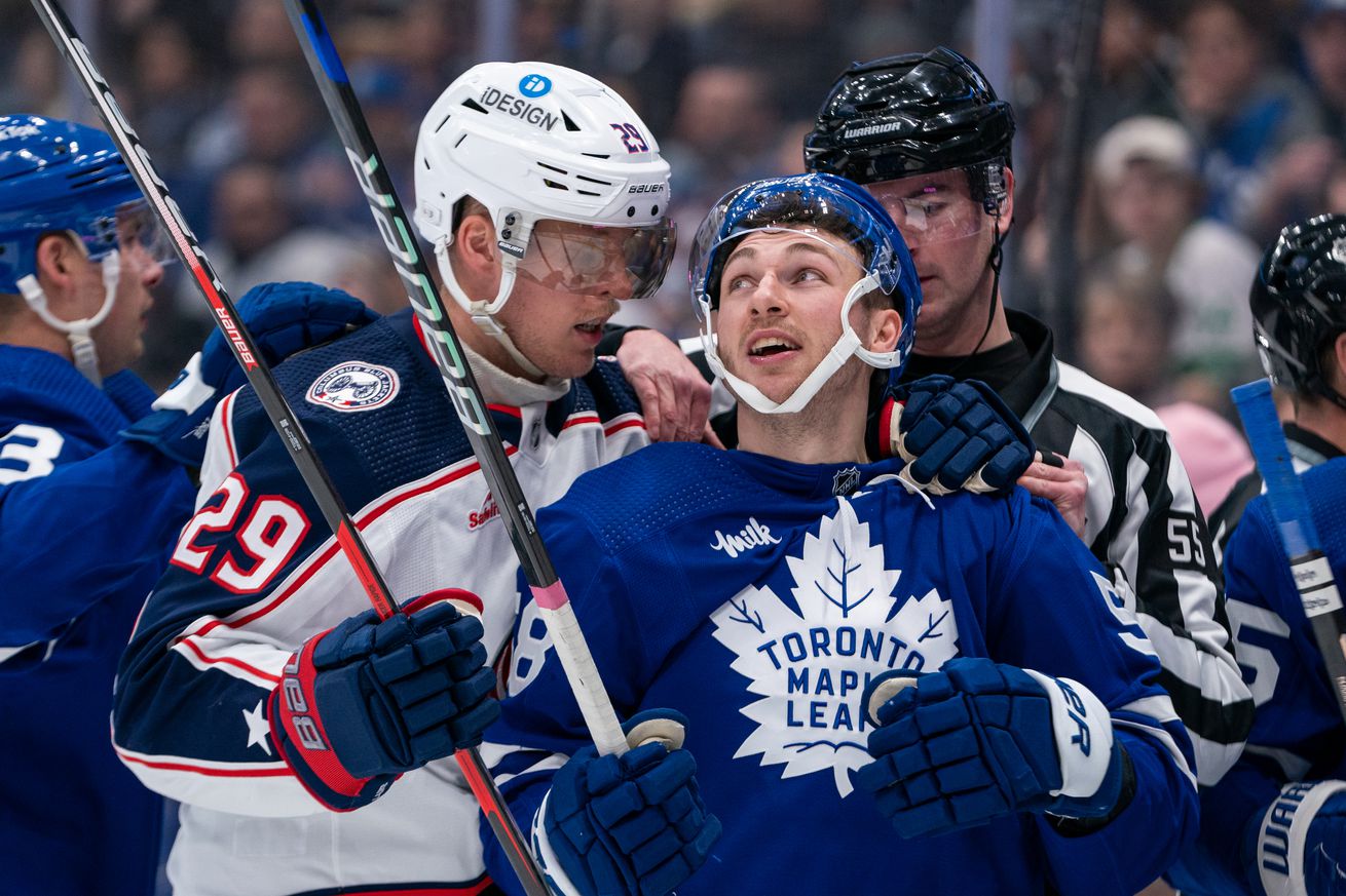 Columbus Blue Jackets v Toronto Maple Leafs