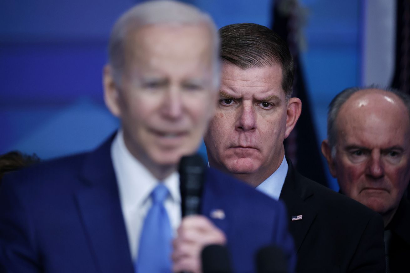 President Biden Delivers Remarks On Unions And The Economy From The South Court Of The White House