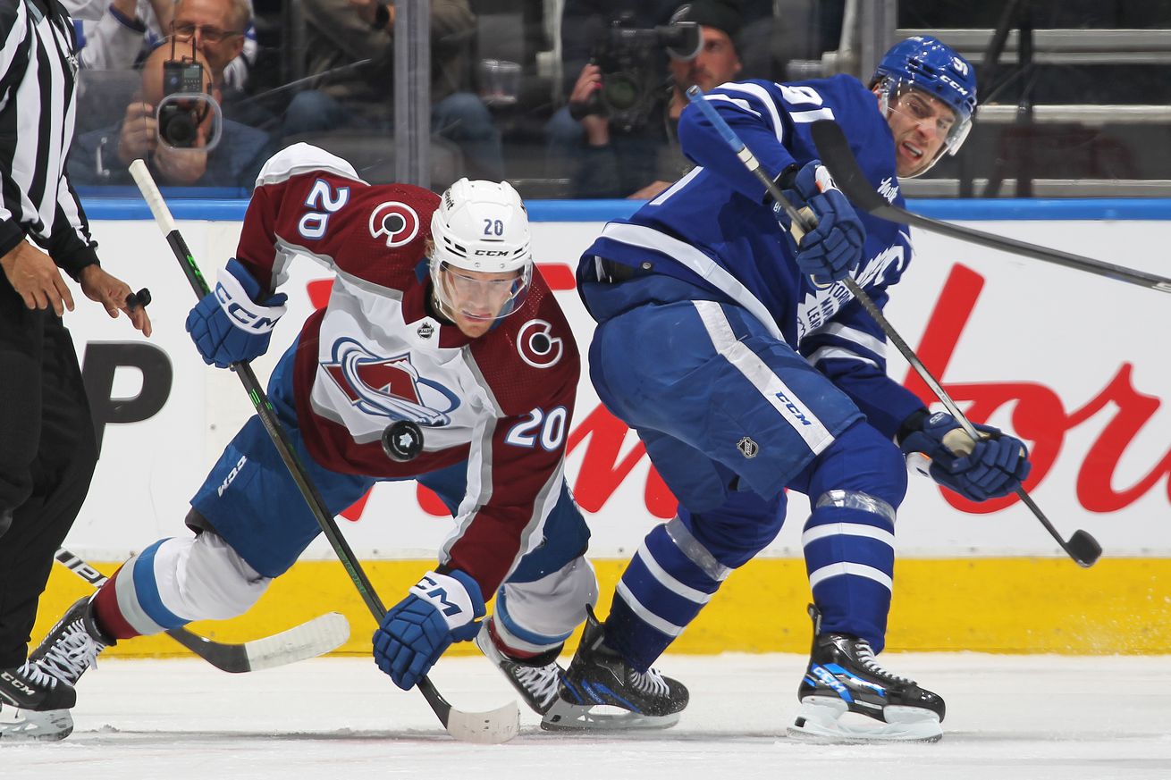 Colorado Avalanche v Toronto Maple Leafs