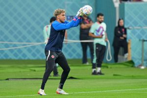 Soccer: FIFA World Cup Qatar 2022-Croatia at Canada with Dayne St. Clair at Khalifa International Stadium