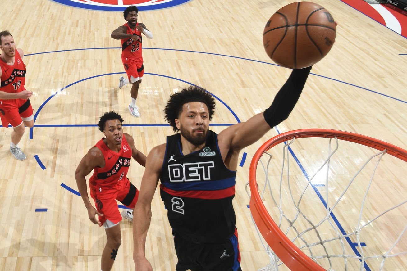 Toronto Raptors v Detroit Pistons