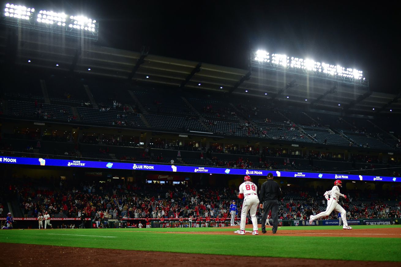 MLB: Toronto Blue Jays at Los Angeles Angels