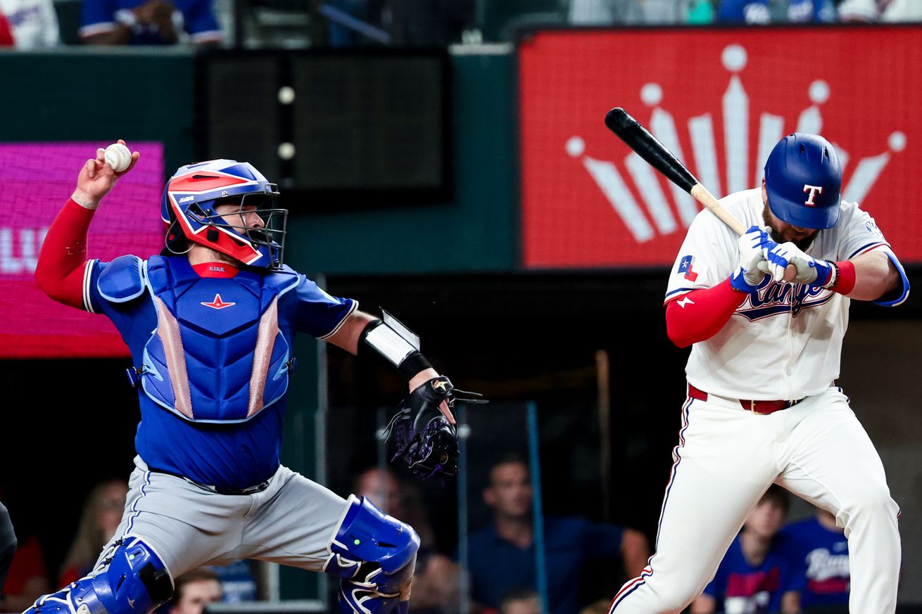 MLB: Toronto Blue Jays at Texas Rangers