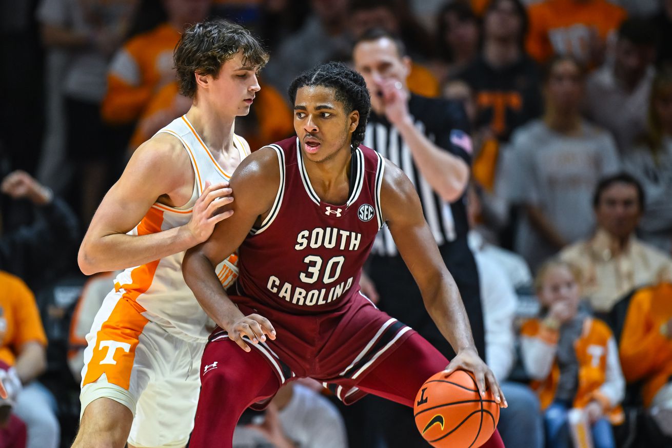 COLLEGE BASKETBALL: MAR 08 South Carolina at Tennessee