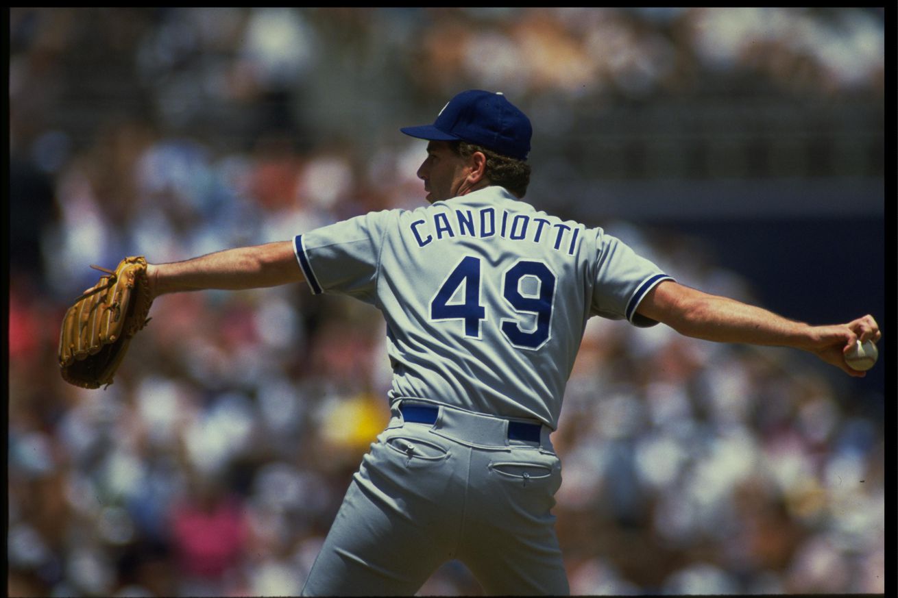 TOM CANDIOTTI DODGERS