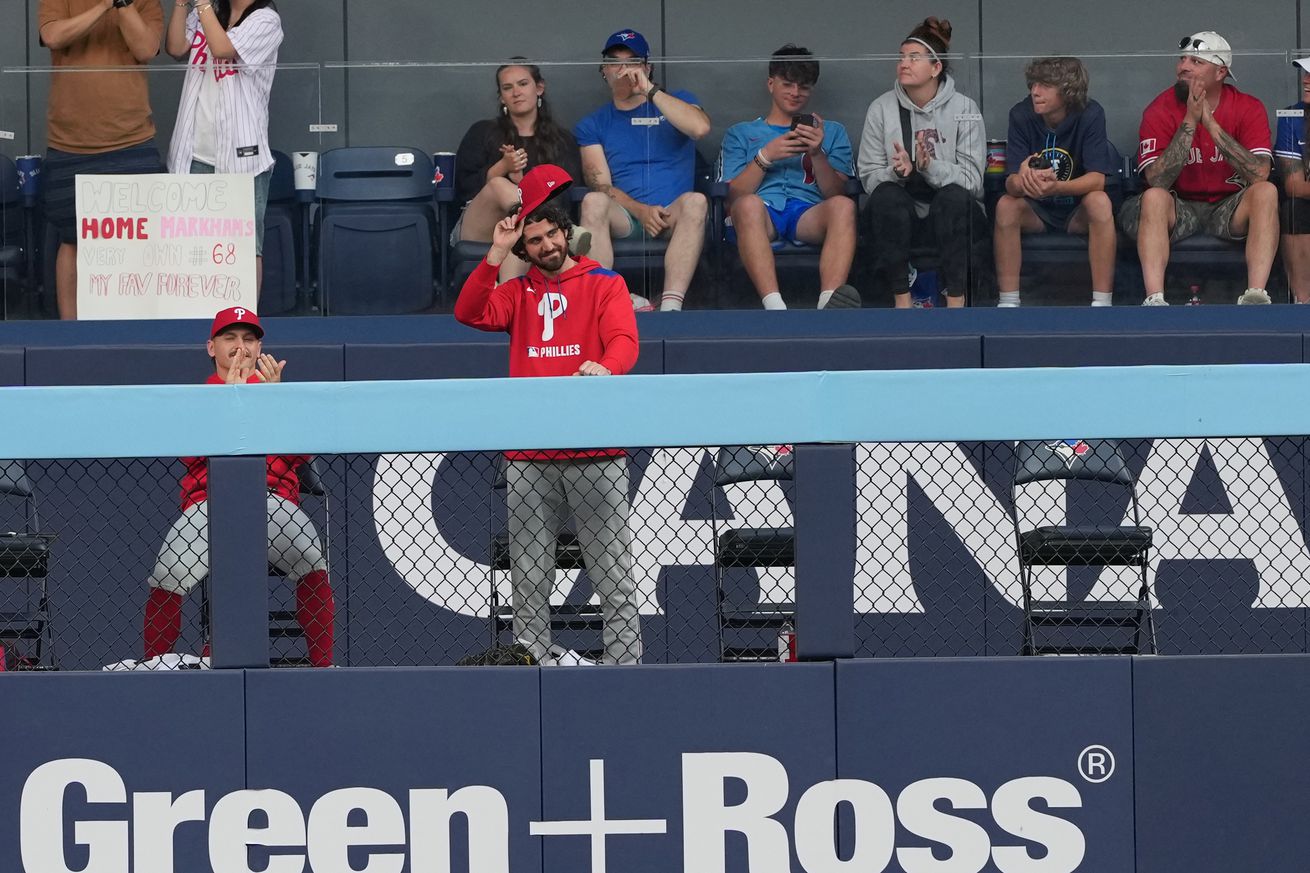MLB: Philadelphia Phillies at Toronto Blue Jays
