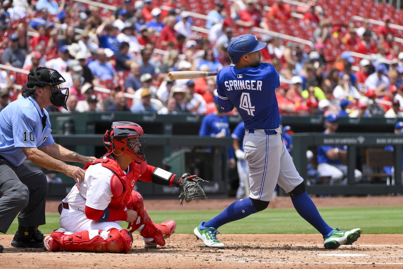 MLB: Toronto Blue Jays at St. Louis Cardinals