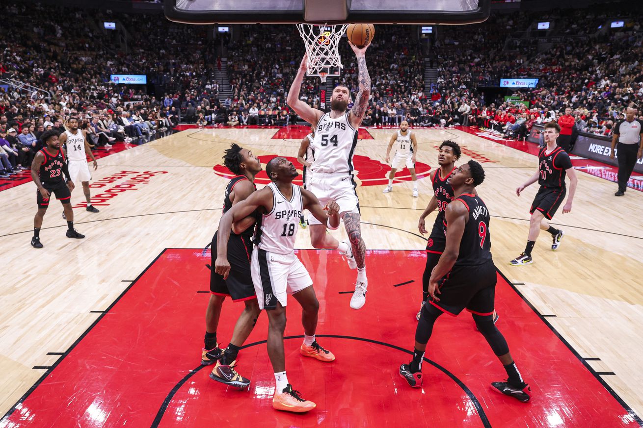 San Antonio Spurs v Toronto Raptors