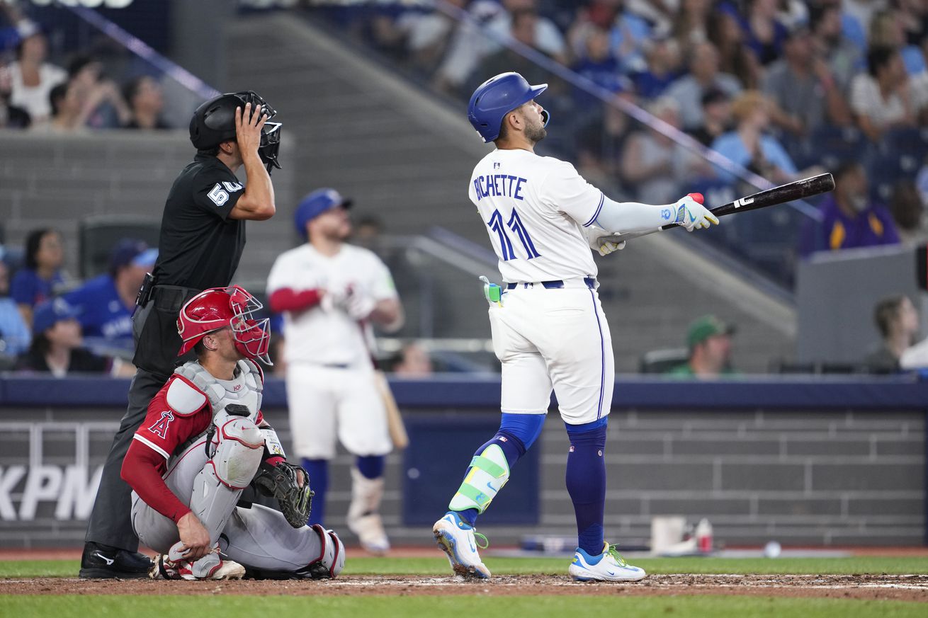 Los Angeles Angels v Toronto Blue Jays