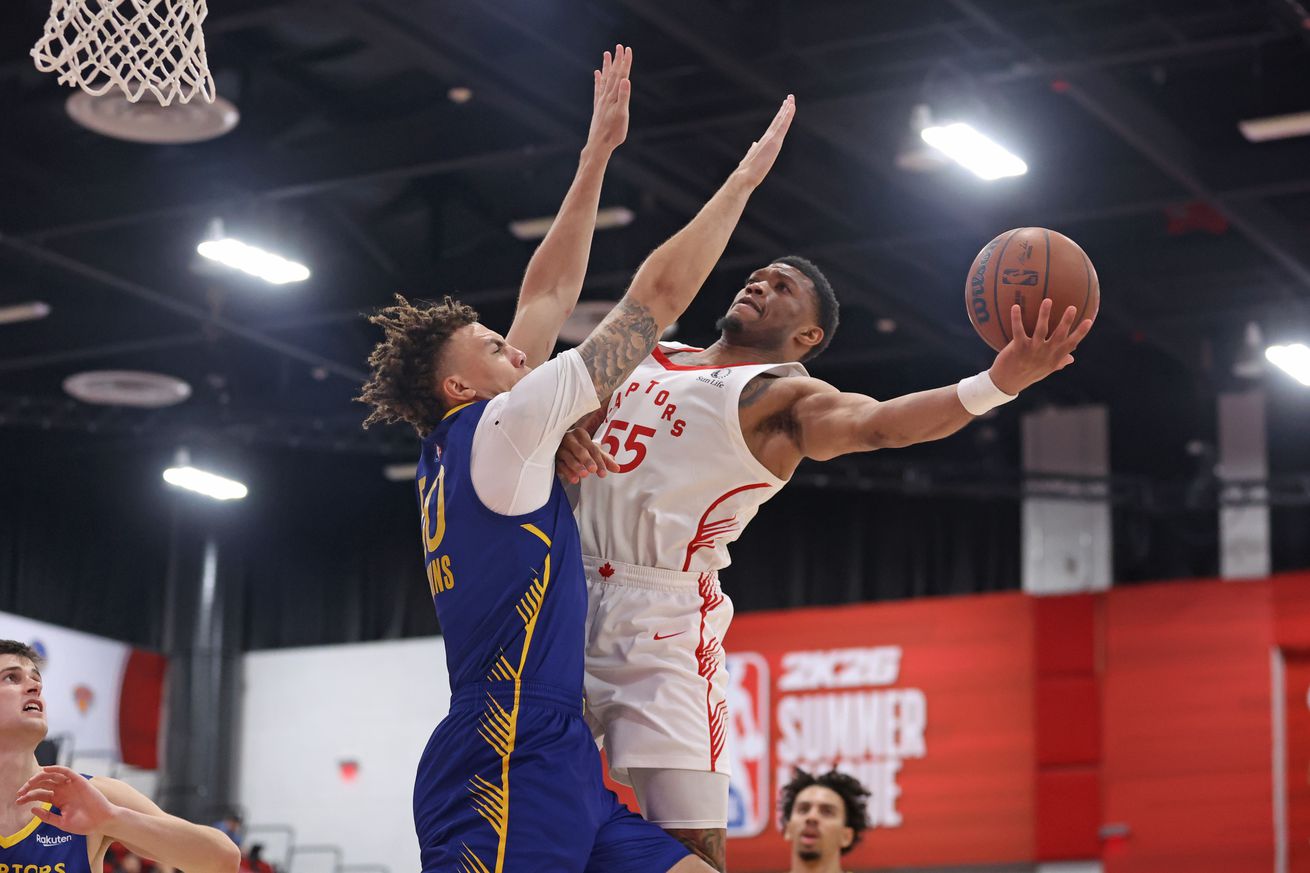 2025 NBA Summer League - Golden State Warriors v Toronto Raptors