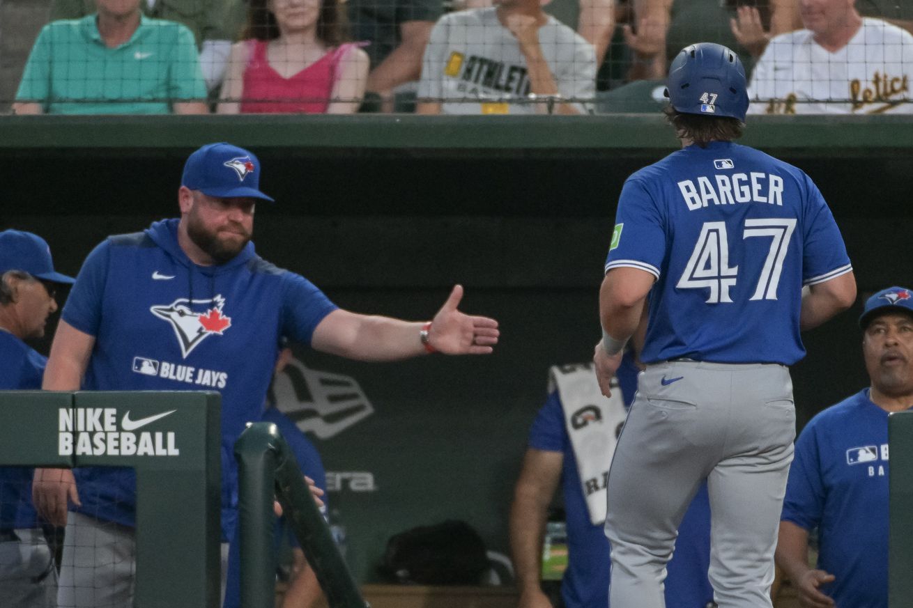 MLB: Toronto Blue Jays at Athletics