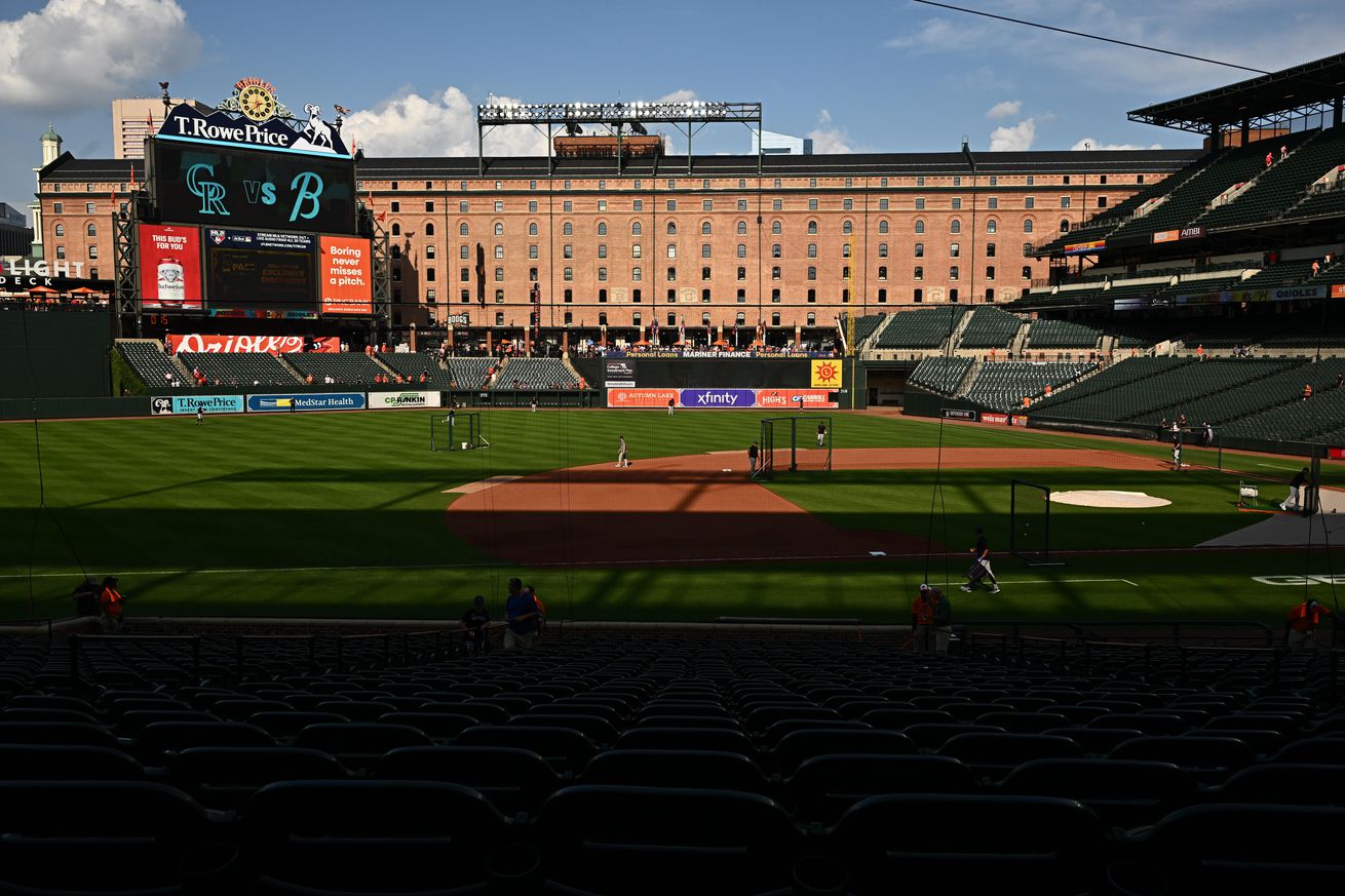 MLB: Colorado Rockies at Baltimore Orioles
