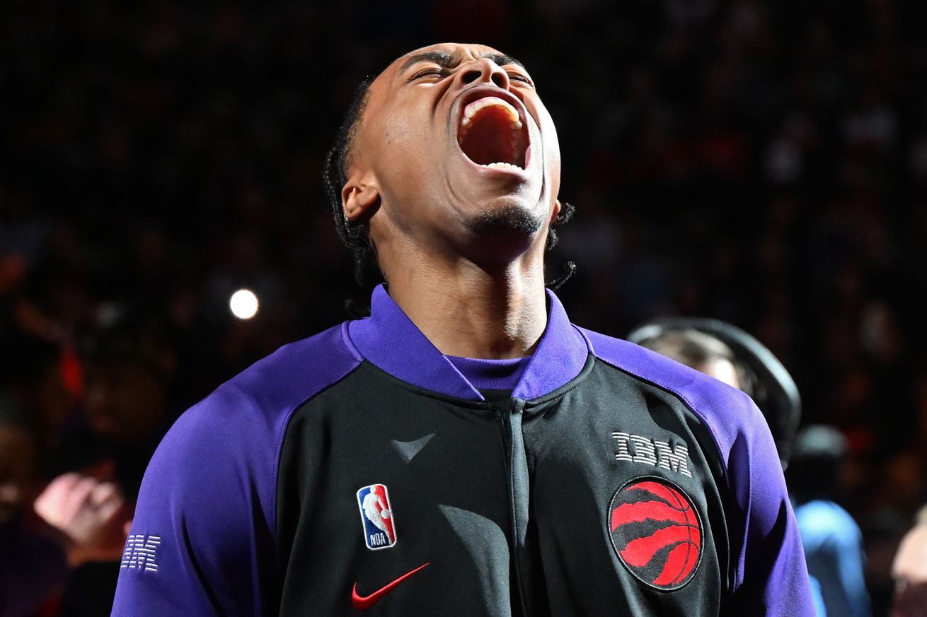 NBA: Charlotte Hornets at Toronto Raptors